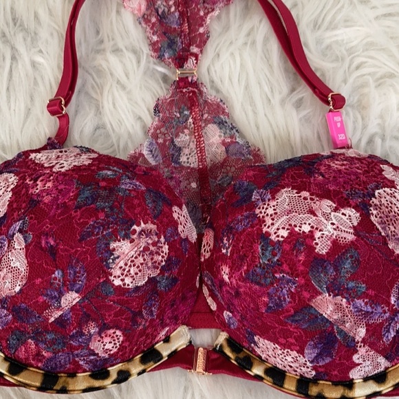 PINK Victoria’s Secret Floral Date Push Up NWT - Picture 4 of 6